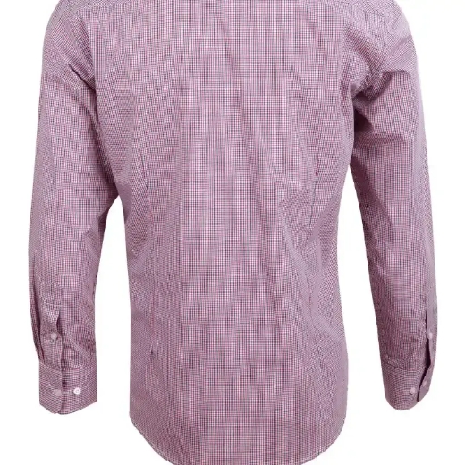 Picture of Winning Spirit, Mens Two Tone Mini Gingham L/S Shirt